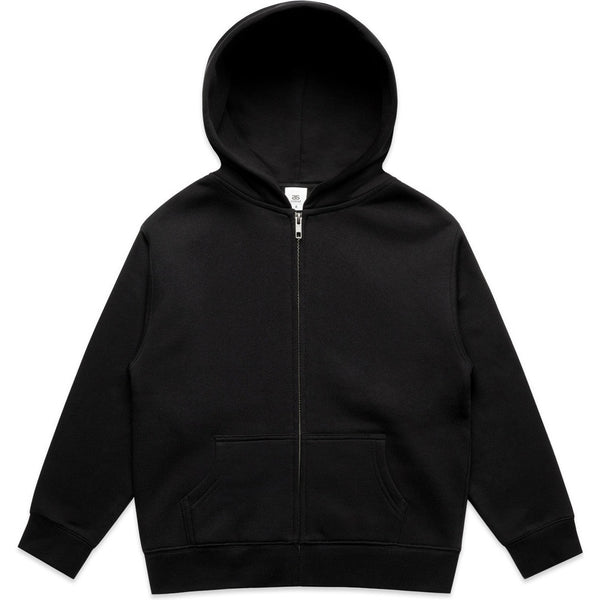 AS Colour Youth Relax Zip Hood | 3039 (Black)