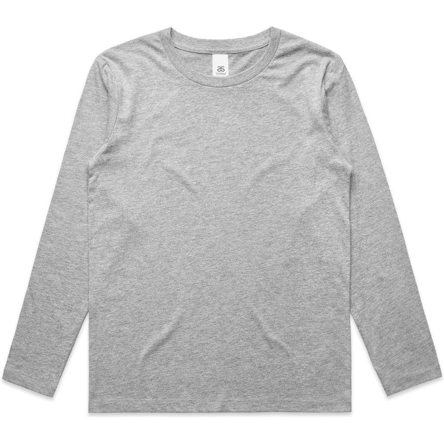 AS Colour Youth Staple L/S Tee | 3008 (Grey Marle)