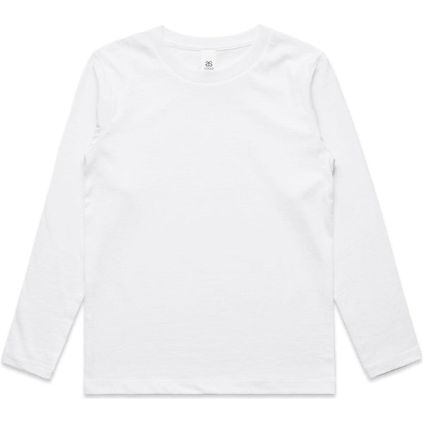 AS Colour Youth Staple L/S Tee | 3008 (White)