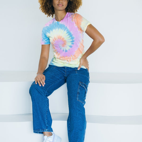 1000 Colortone Tie Dye Adult T-Shirt (Eternity)