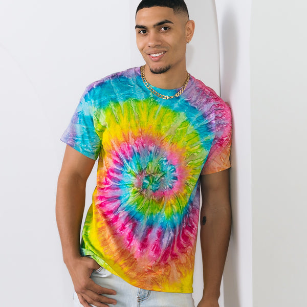 1000 Colortone Tie Dye Adult T-Shirt (Saturn)