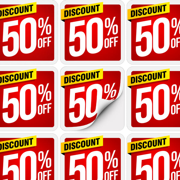Imprint Labels 50 x 50mm (White)