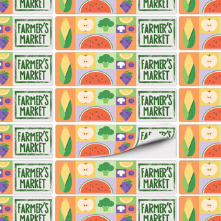 Imprint Labels 90 x 25mm (White) — Layout Example