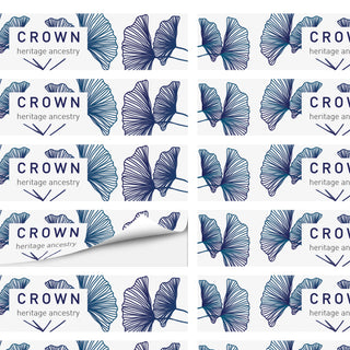 Imprint Labels 250 x 50mm (White) — Layout Example