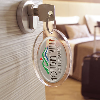 Apex Resin Coated Labels 74 x 43mm Oval (Clear) — Feature