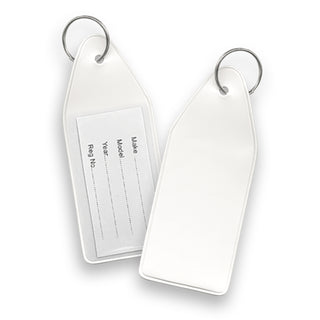Tab Key Tag (White)
