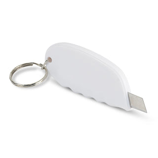 Flint Mini Cutter Key Ring (White)