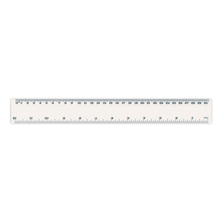 Hinge Flip Ruler (White)