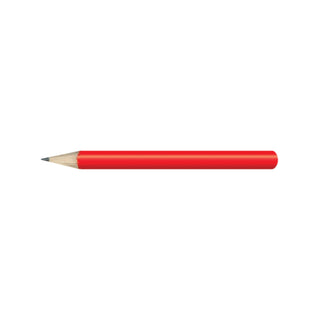 Stub HB Mini Pencil (Red)