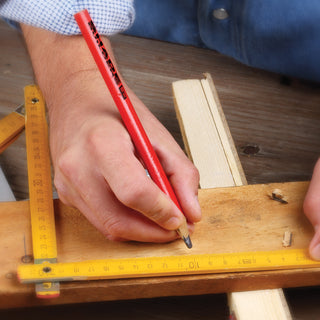 Ridge Carpenters Pencil (Red) — Feature