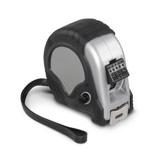 Measure 5 Metre Tape Measure (Silver/Black)