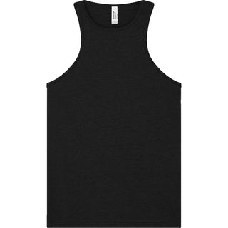 American Apparel 101CVC Black - Front View | color:Black|view:front