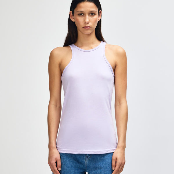 American Apparel 101CVC Tank Top (Heather Lilac)