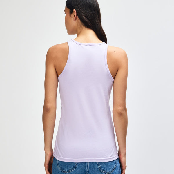 American Apparel 101CVC Tank Top (Heather Lilac)