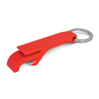 Tab Bottle Opener Key Ring (Red)