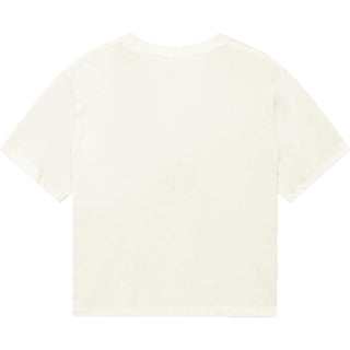 American Apparel 102 Boxy Cropped Cream - Back View | color:Cream|view:back