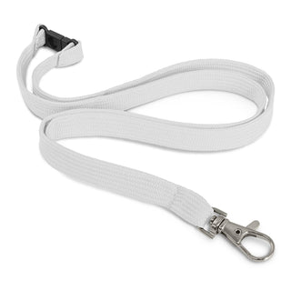 Strand Custom Printed Lanyard - 12mm (White)