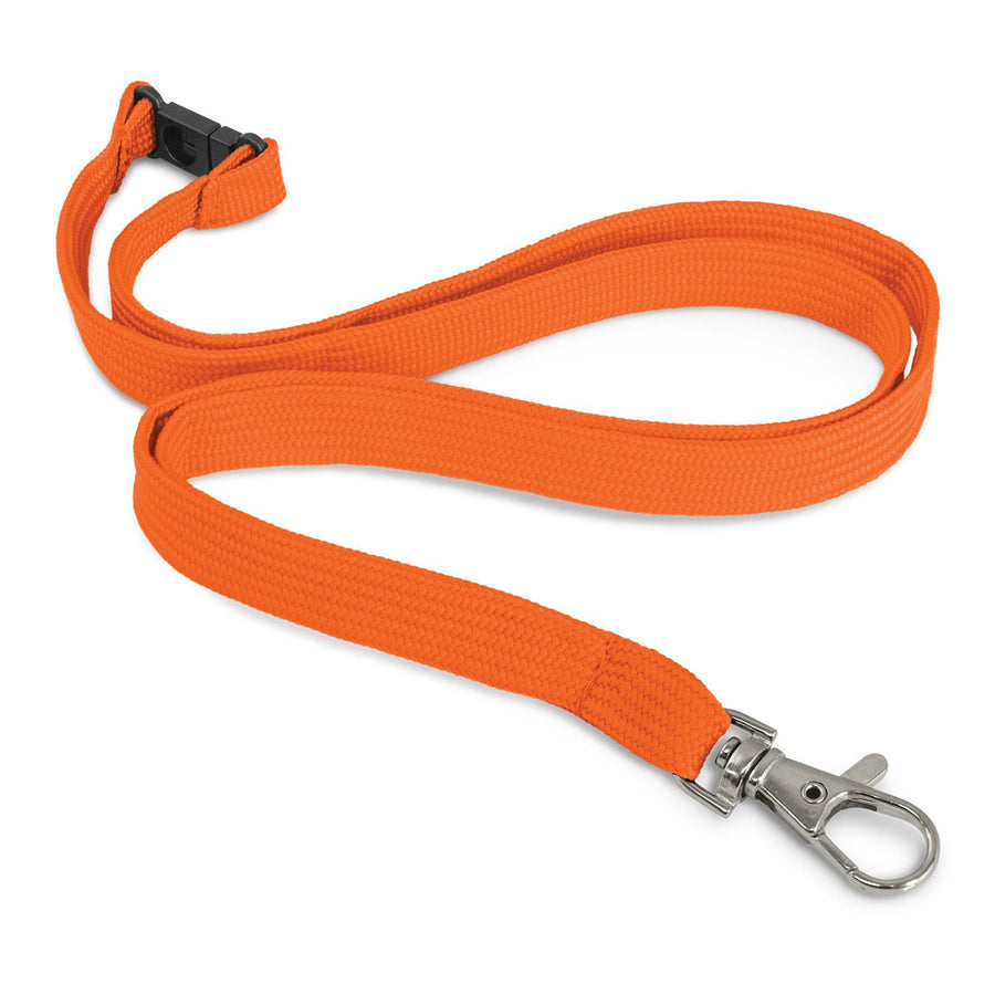Strand Custom Printed Lanyard - 12mm (Orange)