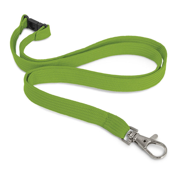 Strand Custom Printed Lanyard - 12mm (Bright Green)