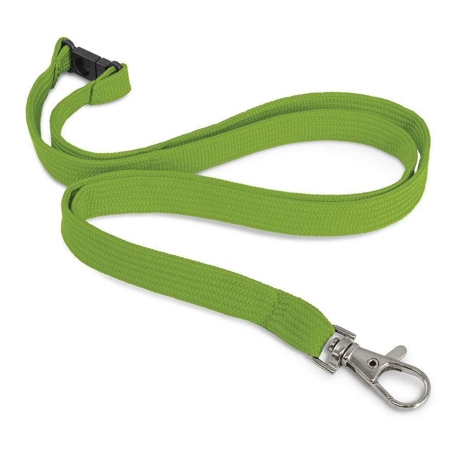 Strand Custom Printed Lanyard - 12mm (Bright Green)