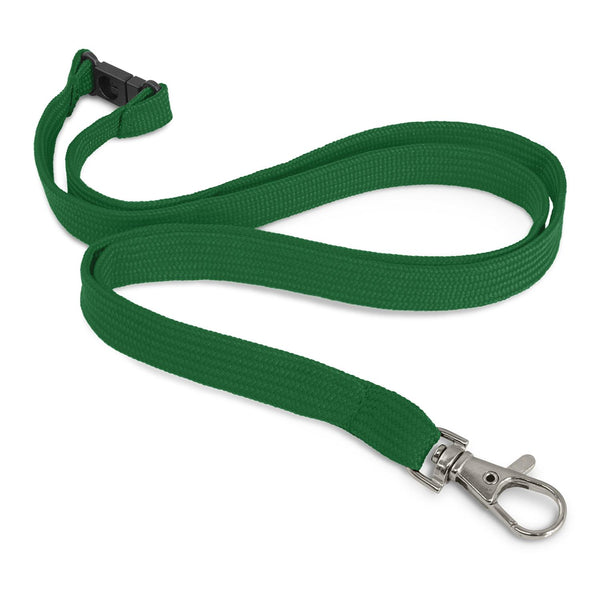 Strand Custom Printed Lanyard - 12mm (Dark Green)