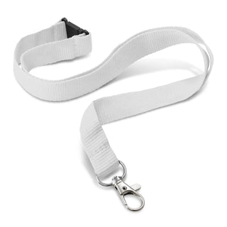 Strand Custom Printed Lanyard - 16mm (White)