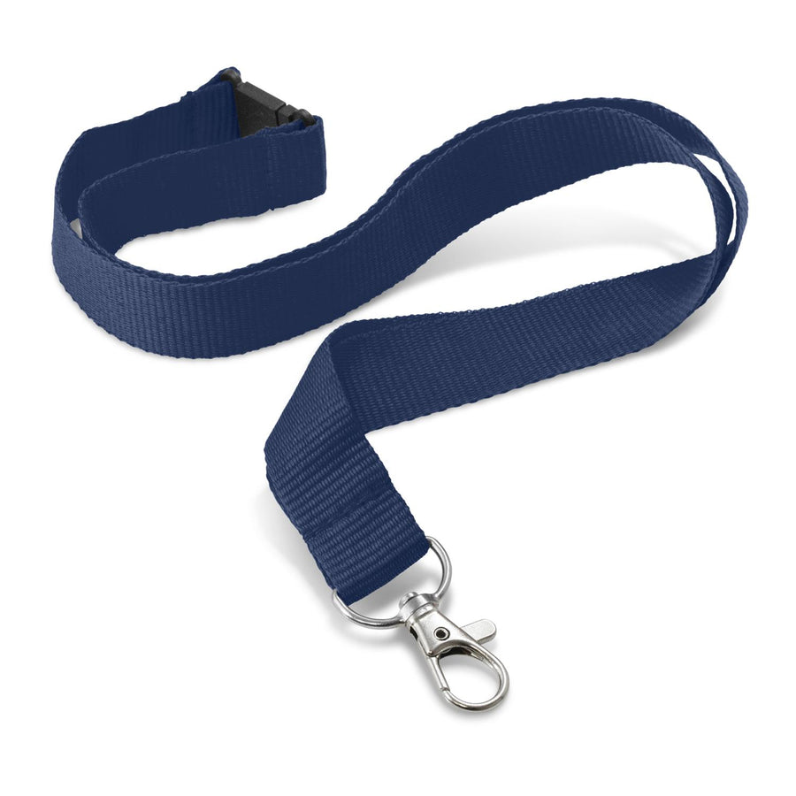 Strand Custom Printed Lanyard - 20mm (Navy)