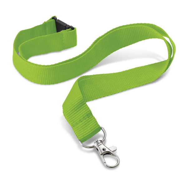 Strand Custom Printed Lanyard - 20mm (Bright Green)