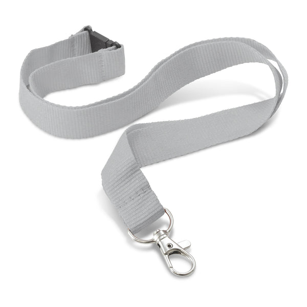 Strand Custom Printed Lanyard - 24mm (Grey)