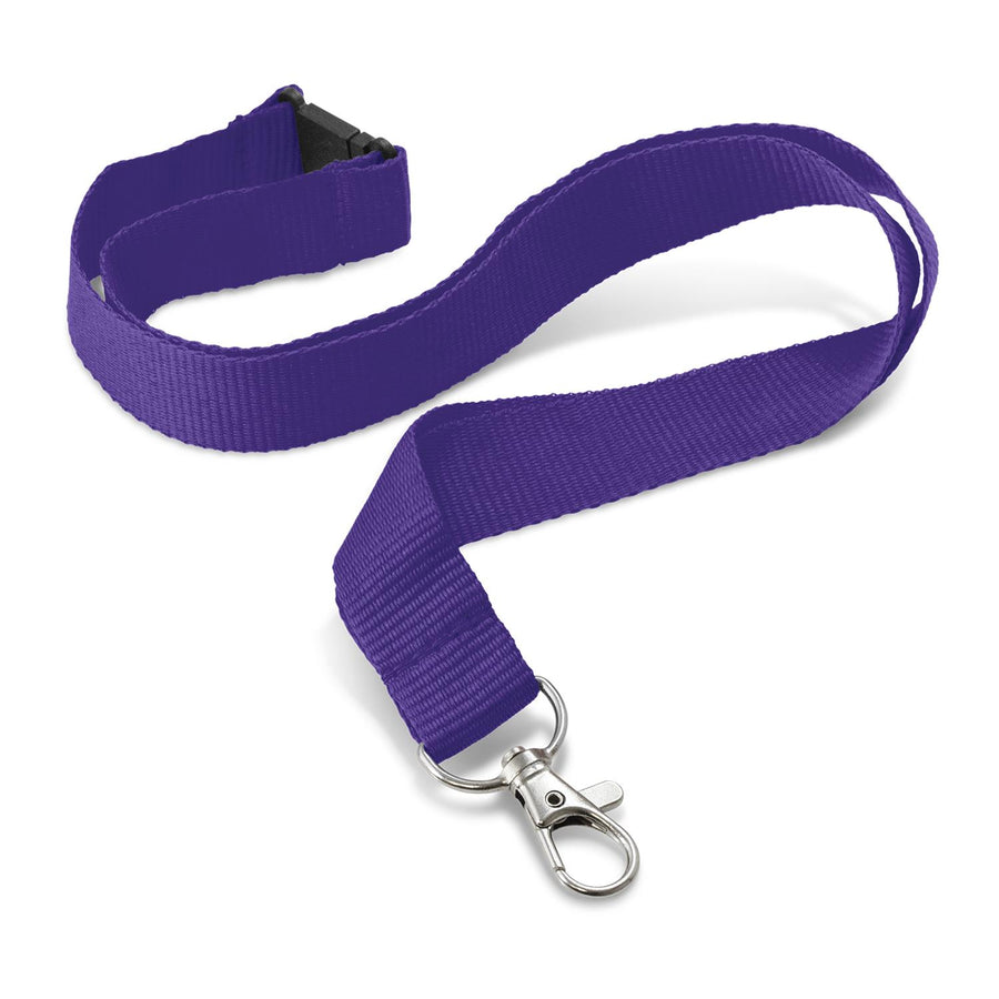 Strand Custom Printed Lanyard - 24mm (Purple)