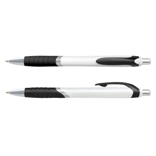 Quartz Jet Pen -  White Barrel (Black)