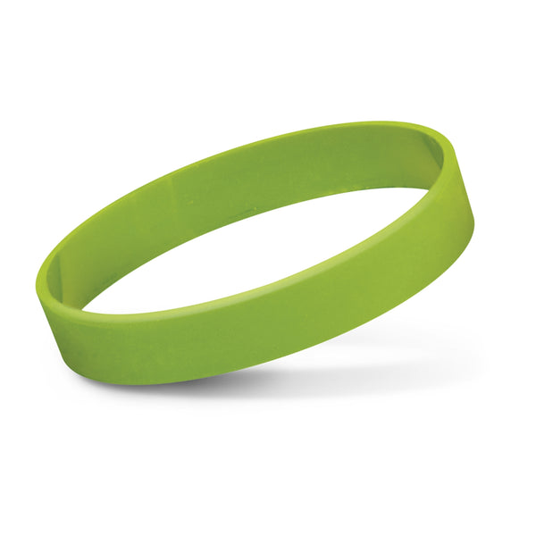 Rally Silicone Wrist Band - Indent (Bright Green)