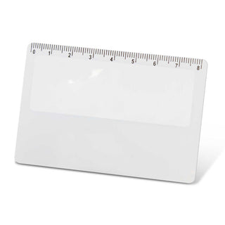 Stamp Card Magnifier (White) — White