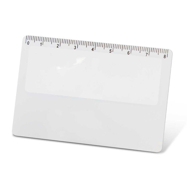 Stamp Card Magnifier (White)