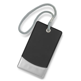 Venture Luggage Tag (Black/Silver)