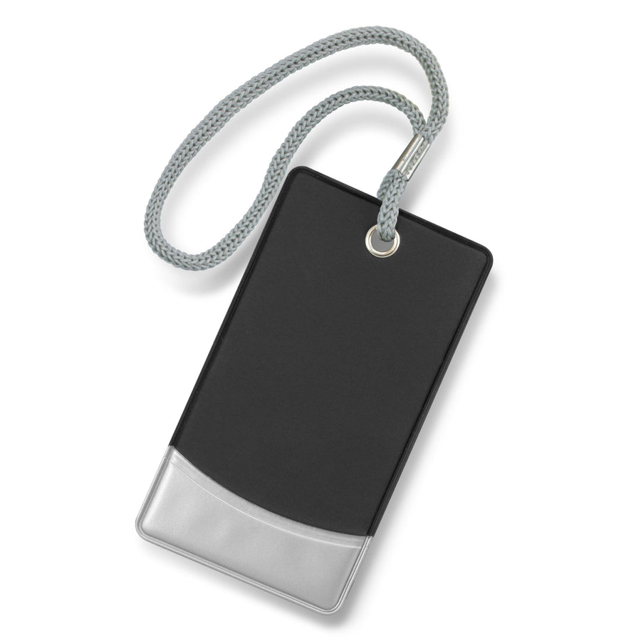 Venture Luggage Tag (Black/Silver)