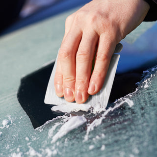 Alpine Compact Ice Scraper (White) — Feature