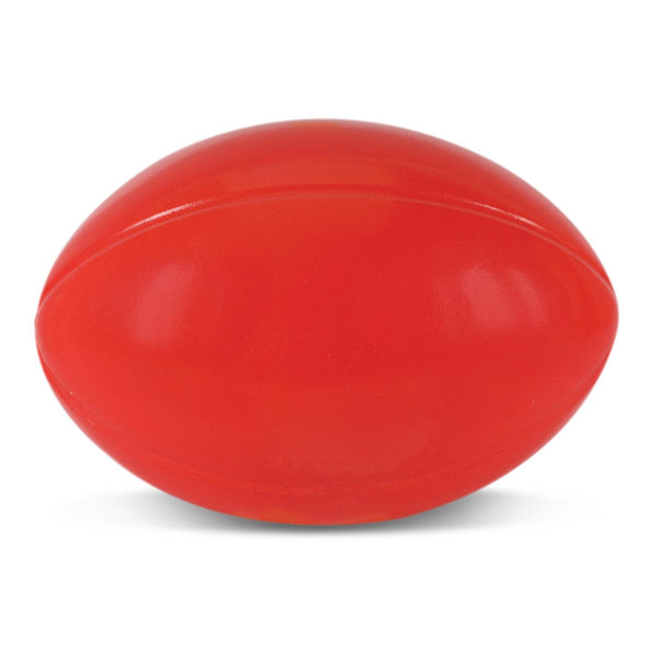 Ridge Stress Rugby Ball (Red)