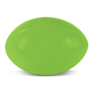 Ridge Stress Rugby Ball (Bright Green)
