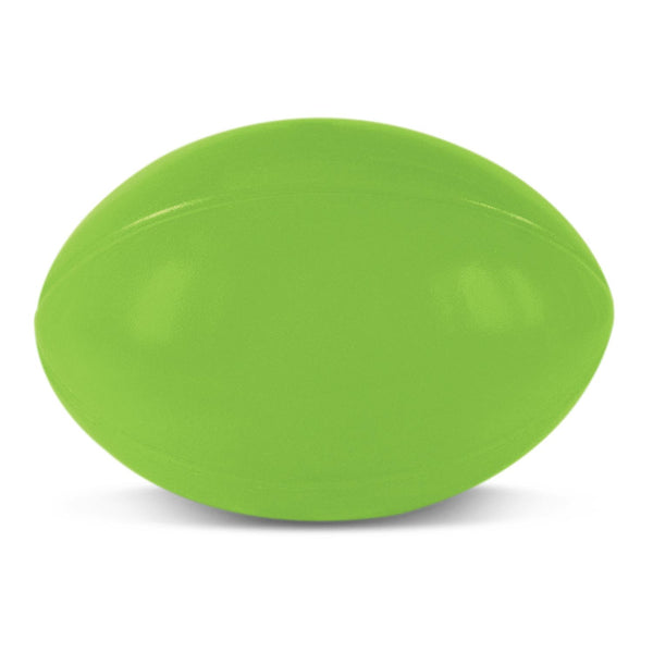 Ridge Stress Rugby Ball (Bright Green)