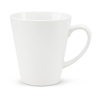 Basin Latte Coffee Mug (White)