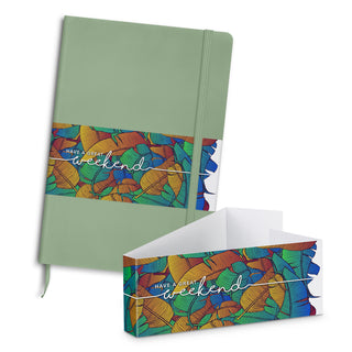 Omega Notebook (Slate Blue) — Belly Band