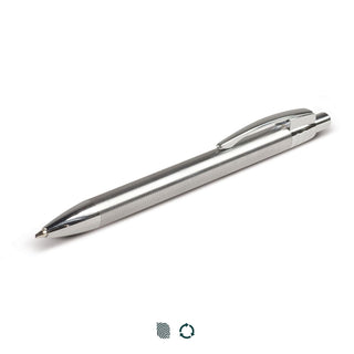 Forge Recycled Stainless Steel Pen (Silver) — Impact Aware