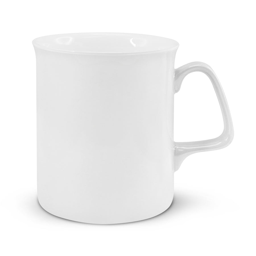 Porcelain Bone China Coffee Mug (White)