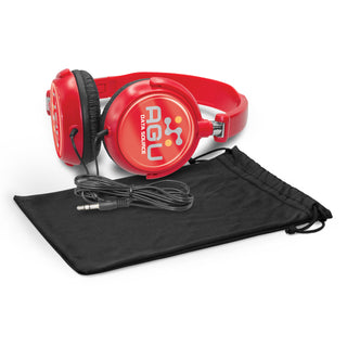 Signal Headphones (White) — Carry Bag
