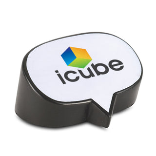 Pulse Stress Speech Bubble (White/Black)