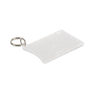 Clip Single Card Holder (Clear)