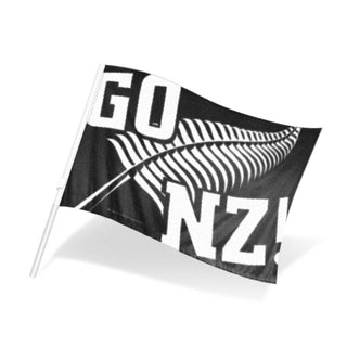 Rally Supporters Flag (White) — Feature
