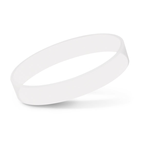 Silicone Silicone Wrist Band (Clear)