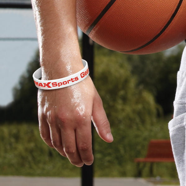 Silicone Silicone Wrist Band (Red)